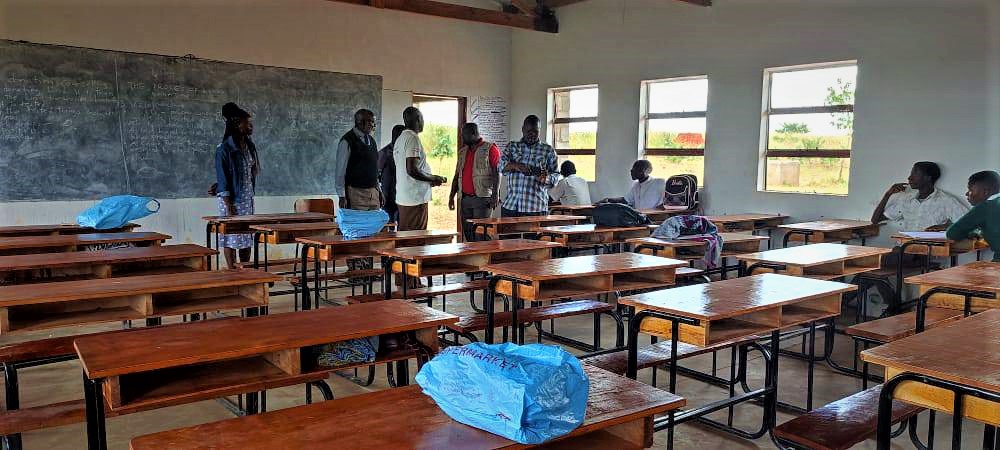 NEW DESKS MOTIVATE LEARNERS AT CHAKHAZA CDSS